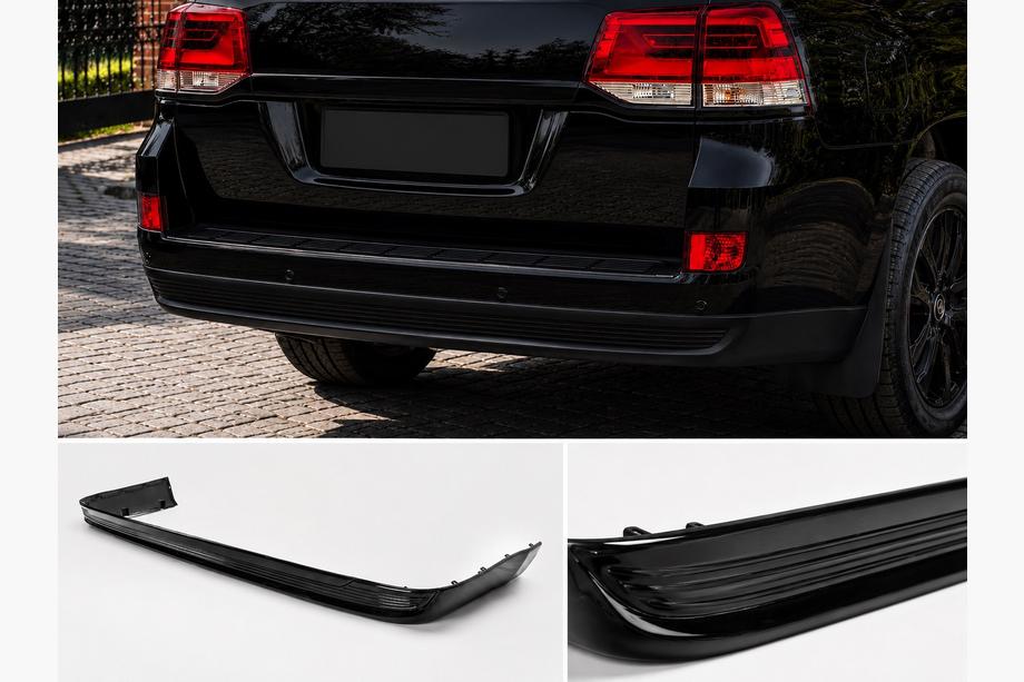 Toyota Land Cruiser 200 2007–2021 Zadní difuzor bez chromu 2016-2021 (Executive 2019/2021) Bílá barva Image