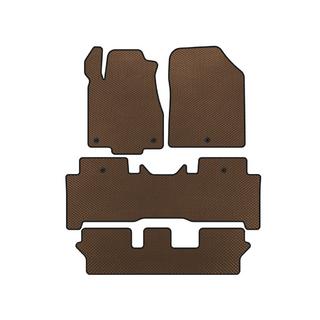 EVA autorohože do interiéru (3 řady, hnědé) Acura MDX 2007–2013