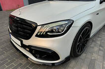 Mercedes S-Class W222 2013–2022 Přední lip spoiler BRB (2018+) fotografie 3