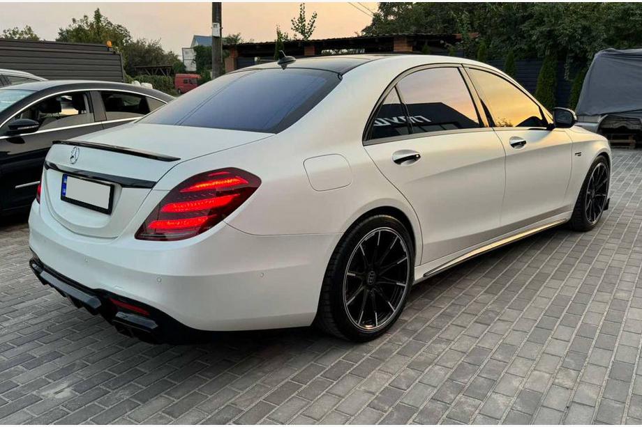 Mercedes S-Class W222 2013–2022 Zadní difuzor BRB (k lakování, 2018+) Image