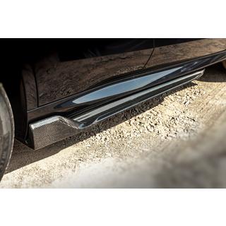 Karbonové nástavce prahů V3 (pravý karbon) BMW X5 G05 2019–2026 fotografie 3
