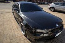 BMW řada 5 E60/E61 2003–2010 Boční prahy DPT (černý lesk) fotografie 4