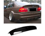 BMW řada 3 E46 1998–2006 Spoiler CSL style V1 (pro SD, černý lesk) fotografie 1