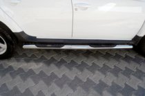 Dacia Duster 2008–2018 Boční nerezové trubky s nášlapy (2 ks) fotografie 1