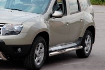 Dacia Duster 2008–2018 Boční nerezové trubky s nášlapy (2 ks) fotografie 6