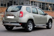 Dacia Duster 2008–2018 Boční nerezové trubky s nášlapy (2 ks) fotografie 4