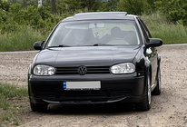 Volkswagen Golf 4 1997–2006 Přední lip spoiler DPT (matná černá) fotografie 4