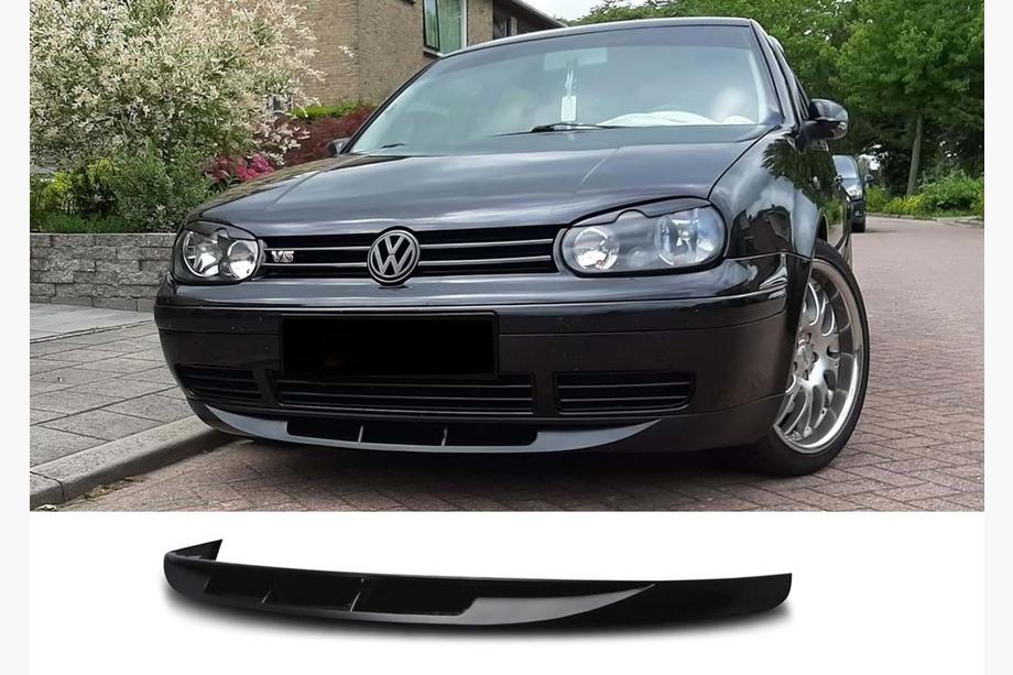 Volkswagen Golf 4 1997–2006 Přední lip spoiler DPT (matná černá) Image