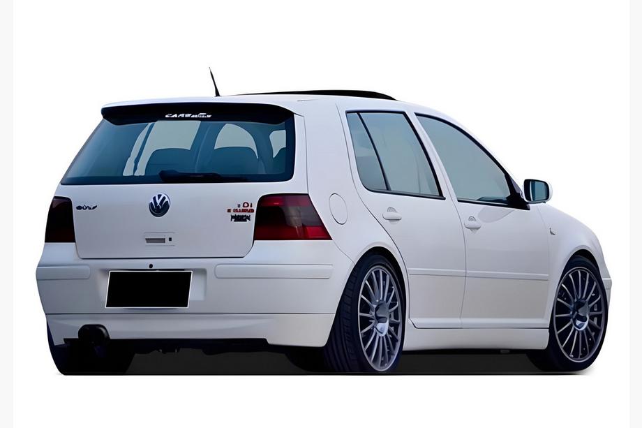 Volkswagen Golf 4 1997–2006 Zadní difuzor DPT (matná černá) Image