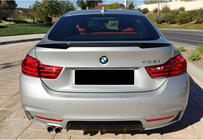 BMW řada 4 F32/F33/F36 2012–2020 Spoiler MP-Style (pro F36, lesklá černá) fotografie 2