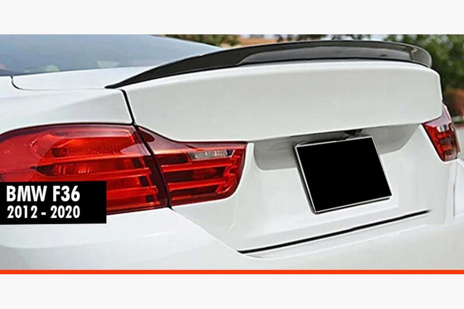 BMW řada 4 F32/F33/F36 2012–2020 Spoiler MP-Style (pro F36, lesklá černá) Image