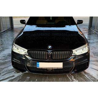 Přední lip spoiler DPT Lip V2 pro M-Performance 2017-2020, lesklá černá BMW řada 5 G30/G31 2017–2023 fotografie 2