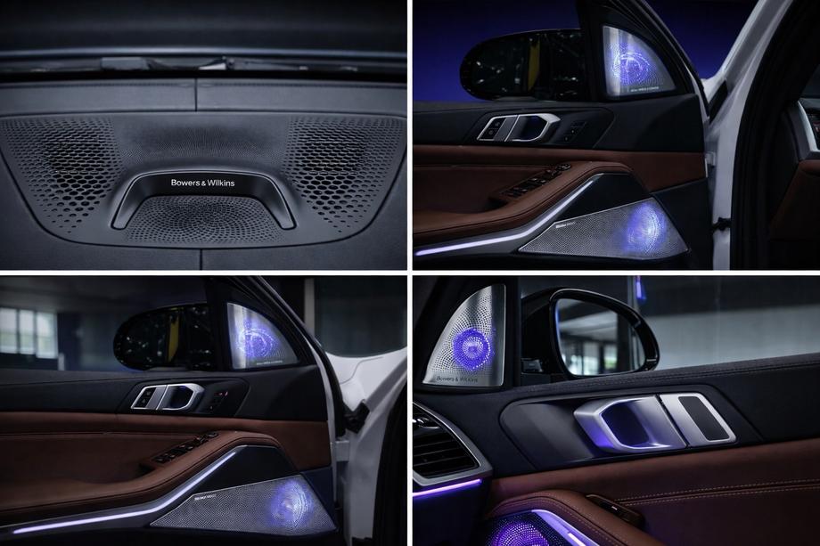 BMW X5 G05 2019–2026 Sada podsvícených krytů na palubní desku Bowers&Wilkins Fotografie 1