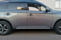 Mitsubishi Outlander 2012–2021 Boční prahy OEM V1 (2 ks, hliník) fotografie 1