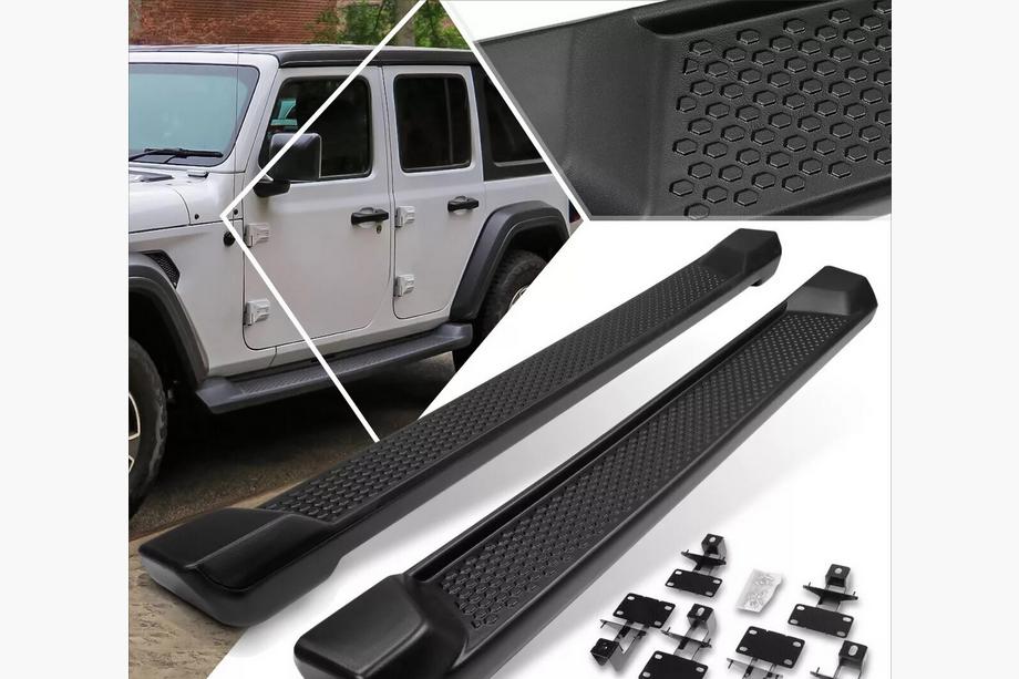 Jeep Wrangler 2018– Boční nášlapy OEM V2 (pro pětidveřové, 2 ks) Image