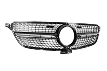 Mercedes GLE/ML třída W166 2011–2018 Tuningová maska chladiče Diamond Black (GLE) Bez kamery fotografie 4