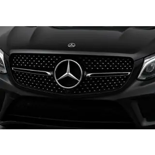 Tuningová maska chladiče Diamond Black (GLE) fotografie 1