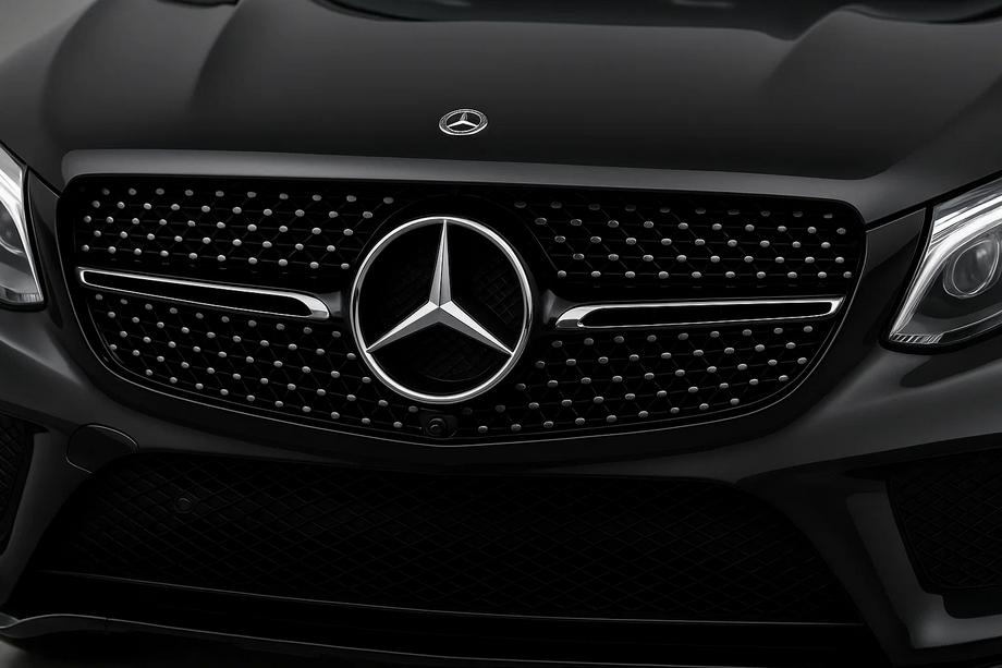 Mercedes GLE/ML třída W166 2011–2018 Tuningová maska chladiče Diamond Black (GLE) Bez kamery Image