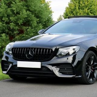 Predni maska chladice GT Panamericana Black (pro Avantgarde/AMG-Line/E43 AMG/E53 AMG 2016-2020) Mercedes E-сlass W213 2016–2023 fotografie 1