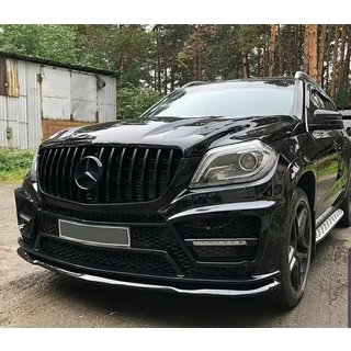 Maska chladiče GT Panamericana Black (pro GL High) Mercedes GL/GLS třída X166 2012–2019 fotografie 3