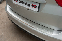 Ford C-Max/Grand C-Max 2010–2019 Nerezová lišta na zadní nárazník OmsaLine fotografie 7