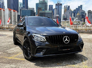 Mercedes GLC Coupé C253 2016–2023 Přední maska chladiče GT Panamericana Black (pro 2015-2019) fotografie 7