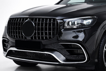 Mercedes GLS X167 2019– Přední maska chladiče 2019-2023 (GT Panamericana Black) fotografie 2