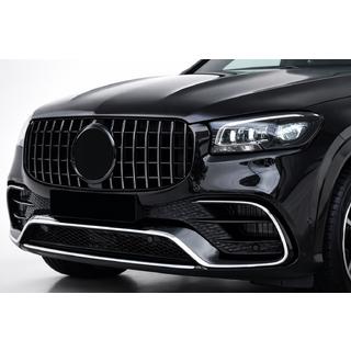 Přední maska chladiče 2019-2023 (GT Panamericana Black) Mercedes GLS X167 2019– fotografie 2