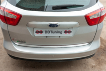Ford C-Max/Grand C-Max 2010–2019 Nerezová lišta na hranu víka kufru OmsaLine – italská nerezová ocel fotografie 2