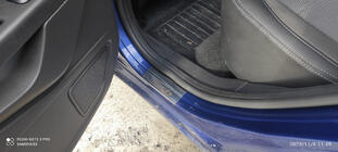Ford Fiesta 2008–2017 Kryty prahů (Carmos V1, 4 ks, nerez) fotografie 5