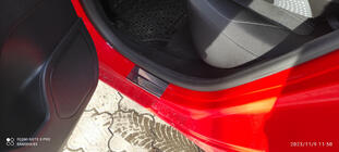 Ford Fiesta 2008–2017 Kryty prahů (Carmos V1, 4 ks, nerez) fotografie 6