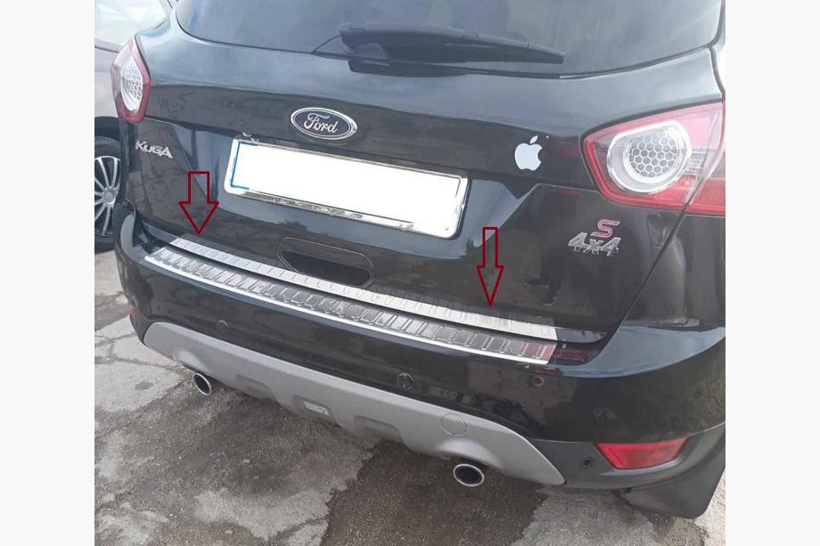 Ford Kuga 2008–2013 Nerezová lišta na hranu víka kufru Image