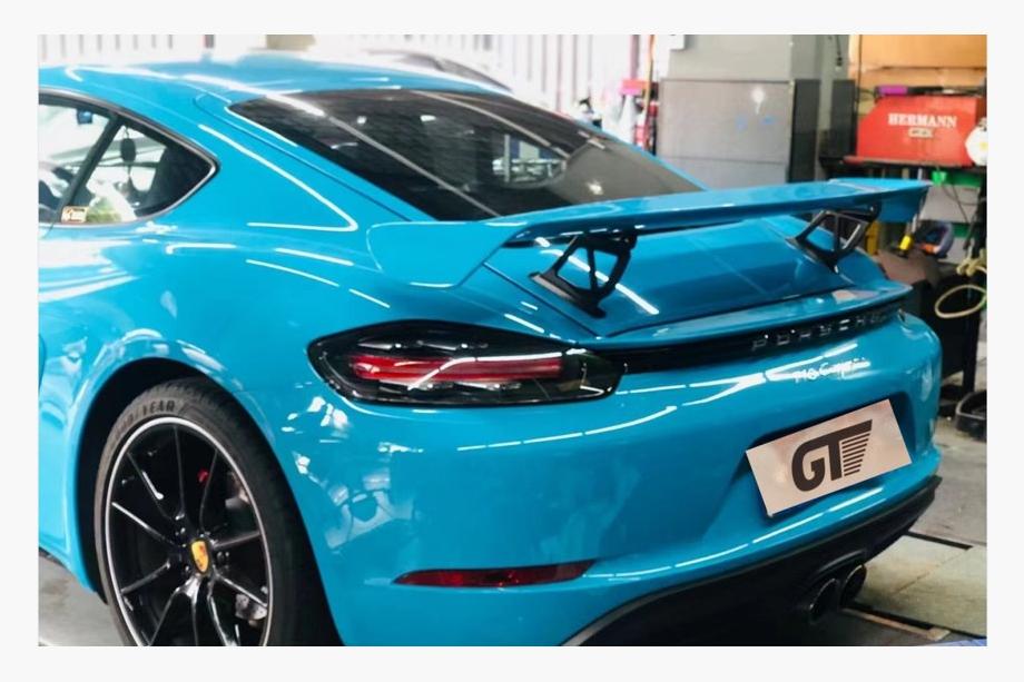 Porsche Boxster/Cayman 982 (718) 2016– Spoiler GT4 Fotografie 1