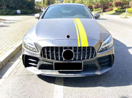 Mercedes C-Class W205 2014–2021 Kompletní body kit s difuzorem pro Coupe (design Black Mamba C63GT) fotografie 3