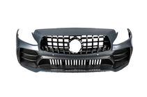 Mercedes C-Class W205 2014–2021 Kompletní body kit s difuzorem pro Coupe (design Black Mamba C63GT) fotografie 6