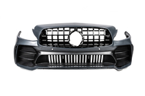 Mercedes C-Class W205 2014–2021 Kompletní body kit s difuzorem pro Coupe (design Black Mamba C63GT) fotografie 11