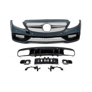 Kompletní sada bodykitu s difuzorem pro Coupe (AMG C63-designs 2014-2018) Mercedes C-Class W205 2014–2021 fotografie 1