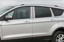 Ford Kuga/Escape 2013–2019 Nerezové lišty sloupků dveří (nerez) fotografie 1