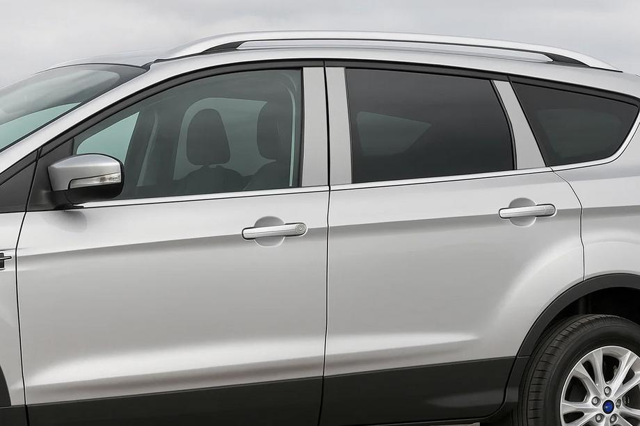 Ford Kuga/Escape 2013–2019 Nerezové lišty sloupků dveří (nerez) Image