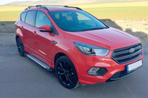 Ford Kuga/Escape 2013–2019 Boční nášlapy Allmond Grey (2 ks, hliník) fotografie 10