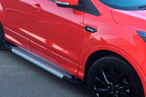 Ford Kuga/Escape 2013–2019 Boční nášlapy Allmond Grey (2 ks, hliník) fotografie 5