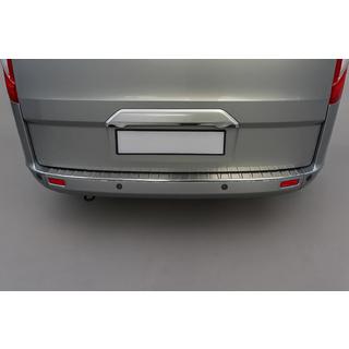 Chromová lišta nad SPZ (bez kamery, nerez) Ford Custom 2013–2022 fotografie 1