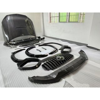 Sada aerodynamických doplňků LRT Carbon (pro GLS63) fotografie 2