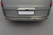 Ford Custom 2013–2022 Chromová lišta nad SPZ (pro kameru, nerez) fotografie 1