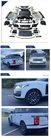Range Rover III L322 2002–2012 Facelift sada pro rok 2020 (včetně dveří) fotografie 2