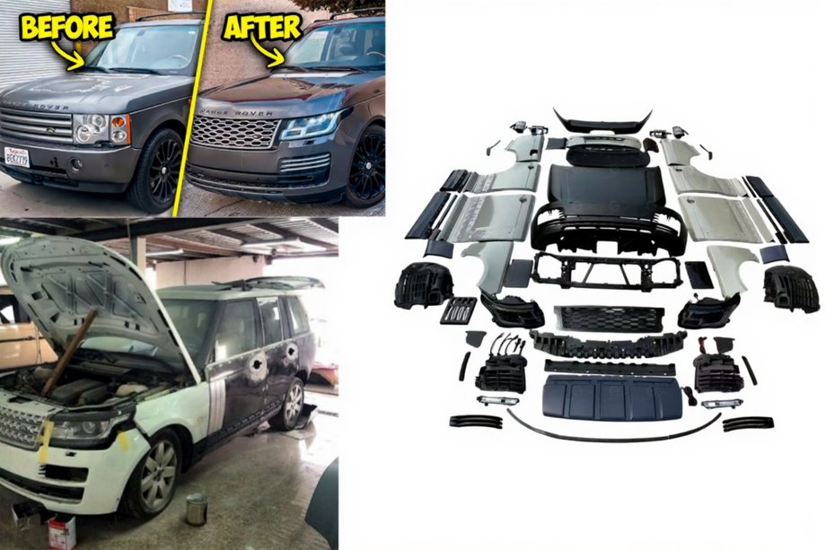 Range Rover III L322 2002–2012 Facelift sada pro rok 2020 (včetně dveří) Image