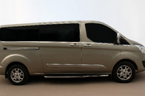 Ford Custom 2013–2022 Spodní lišty oken (8 ks, nerez) fotografie 1