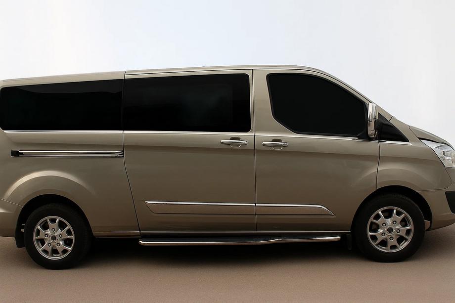 Ford Custom 2013–2022 Spodní lišty oken (8 ks, nerez) Image