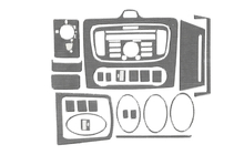 Ford Focus II 2008–2011 Kryty panelu Clima (Maxi-set, karbon) fotografie 2