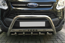 Ford Custom 2013–2022 Přední ochranný rám WT004 (nerez) 60 mm fotografie 1